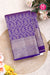 Pure Brocade Kanchipuram Silk Saree-purple-PA04494