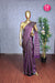 PURE KADDI BANARASI GEORGETTE SILK SAREE-Deep Violet -PA14778