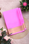 Pure Mysore Crepe Silk Saree-Candy Pink-PF84310
