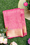 Pure Designer Crepe Silk Saree-Pastelpink-PA20203