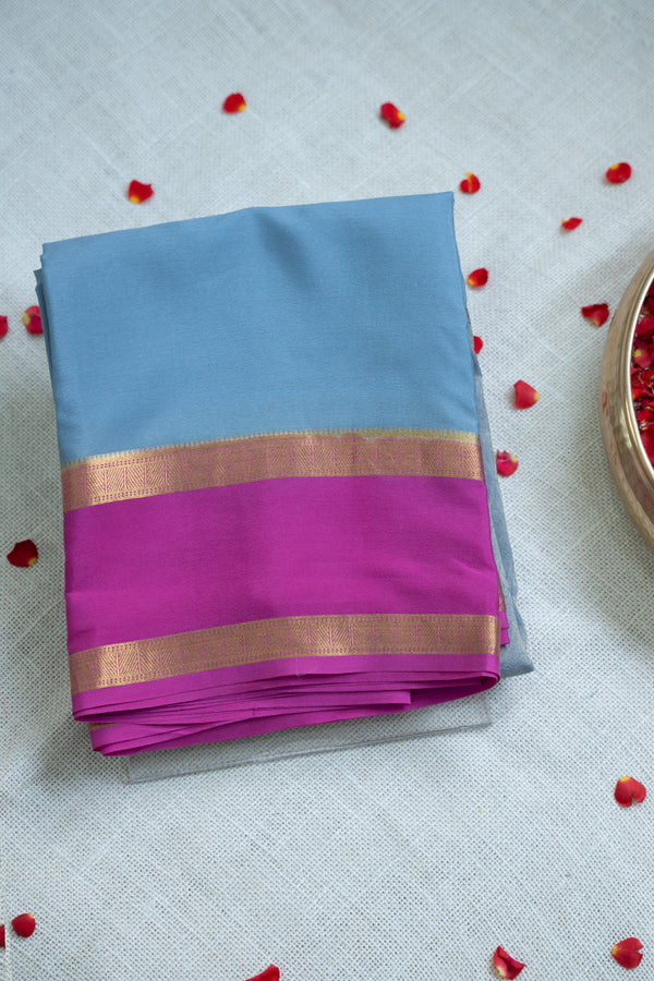 Day 7 Pure Mysore Crepe Silk Saree-PA15804