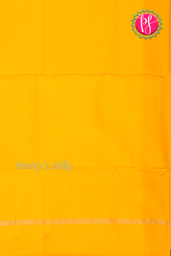 Kanchipuram Soft Silk Saree-Purple And Yellow-PA35021