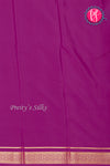 Pure Mysore Crepe Silk Saree-Purple- PA26341