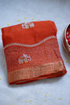 Day 1 Semi Crepe Silk Saree-PA07547