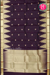 Pure Kanchipuram Silk Saree-Deepnavyblue-PA27247