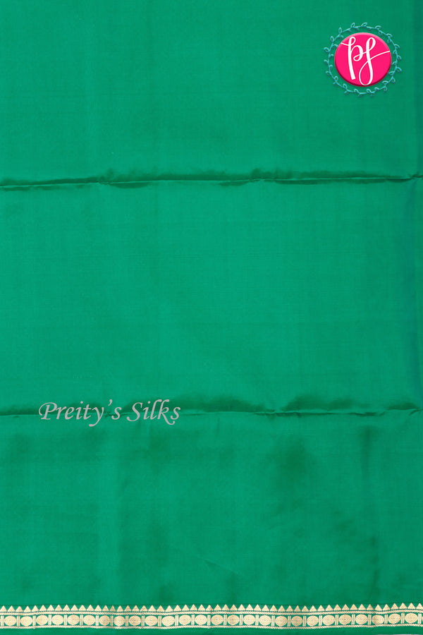 Kanchipuram Soft Silk Saree-Parrotgreen-PA35075
