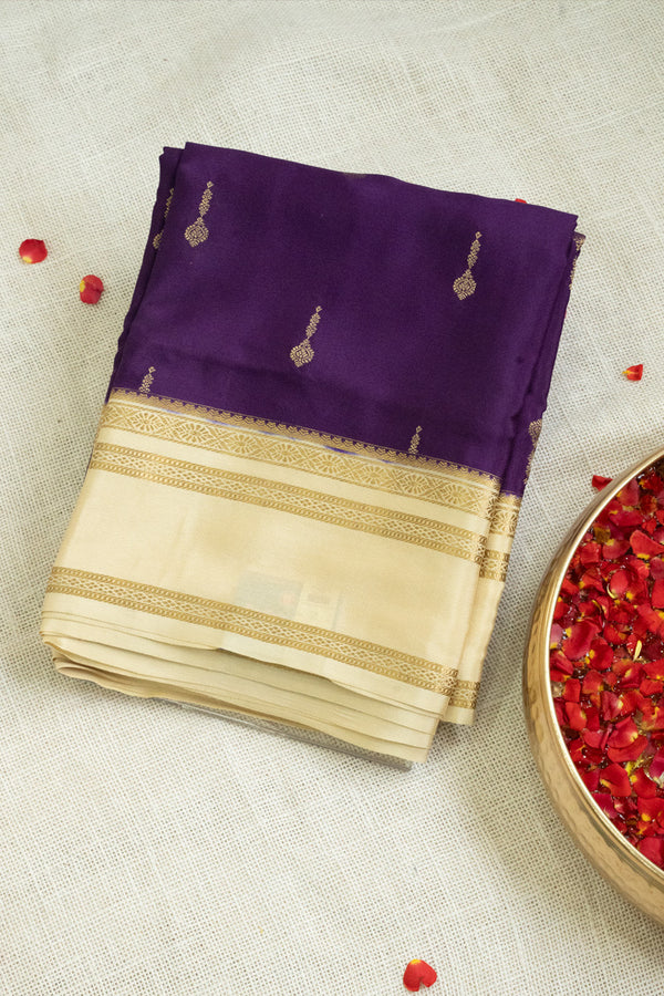Day 8 Pure Mysore Crepe Silk Saree-PA80267