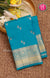 Pure Kanchipuram Silk Saree -Skyblue-PF59189