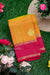 Half Pure Kanchipuram Silk Saree-Mustardyellow And Pink-PA24684