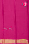 Pure Mysore Crepe Silk Saree-Orange And Pink-PA28744