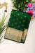 Pure Kanchipuram Silk Saree-Bottle Green-PA04339