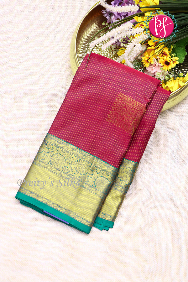Semi Kanchipuram Silk Saree-PF55934
