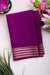 Pure Mysore Crepe Silk Saree -Purple-PA03145