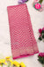 PURE KADDI BANARASI GEORGETTE SILK SAREE-Pink-PA23860