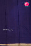 Pure Mysore Crepe Silk Saree-Navyblue-PA33565