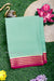 Pure Mysore Crepe Silk Saree-Seagreen And Mejentapink-PA19960
