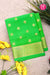 Pure Mysore Crepe Silk Saree -Parrotgreen -PF85868