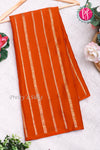 Pure Mysore Crepe Silk Saree Borderless Contrast -PA09550