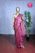 PURE KADDI BANARASI GEORGETTE SILK SAREE-Deep Pink-PA14778