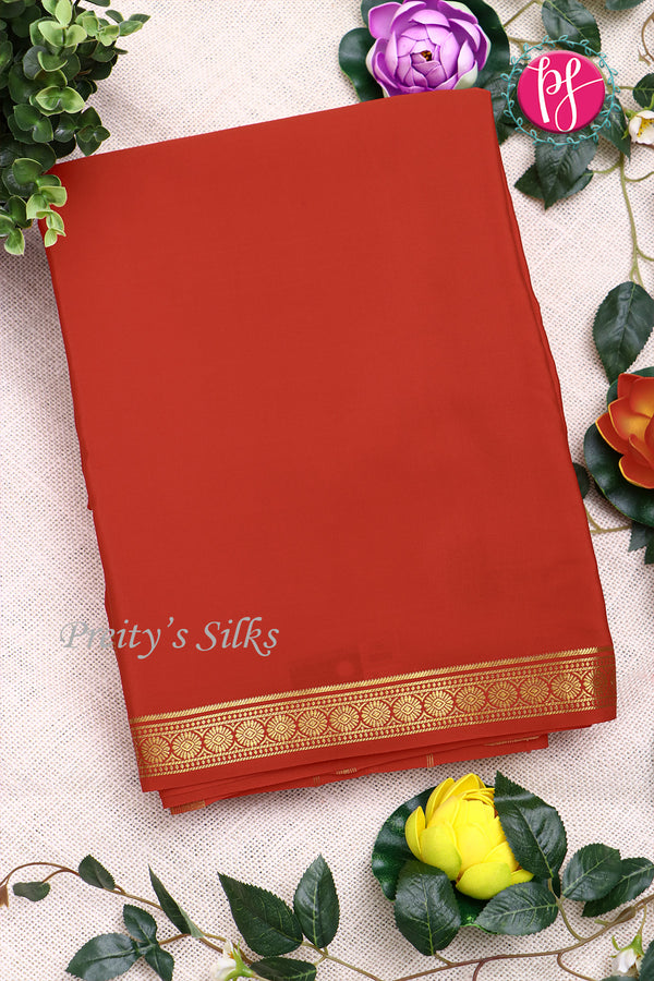 Premium Pure Mysore Crepe Silk Saree -PF80974