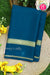 Pure Mysore Crepe Silk Saree-Peacockblue-PA21800