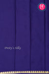 Pure Mysore Crepe Silk Saree-Navyblue-PA21766