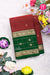Half Pure Kanchipuram Silk Saree-Maroon And Bottlegreen-PA24684
