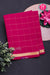 Pure Mysore Crepe Silk Saree-Singlechecks-Mejentapink-PA20527