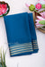 Pure Mysore Crepe Silk Saree -Peacockblue-PA03145