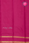 Pure Mysore Crepe Silk Saree-Pisatgreen And Pink- PA22264