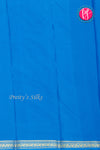 Pure Mysore Crepe Silk Saree- Royalblue And Tealblue-PA28638