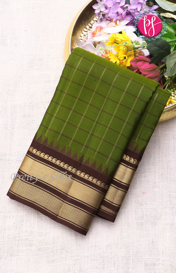 Pure Kanchipuram Silk Saree-PF68661