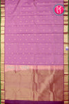 Pure Kanchipuram Silk Saree-Lavender-PA27118