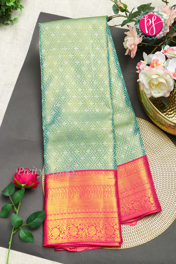 Pure Kanchipuram Silk Saree-PF55484