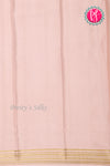 Pure Mysore Crepe Silk Saree-LightPeach PA33665