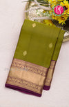 Half Pure Kanchipuram Silk Saree-PF59091