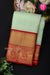 Pure Kanchipuram Silk Saree-Lightpisatgreen And Red-PA23514