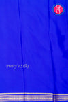 Pure Mysore Crepe Silk Saree -Royalblue-PF46924