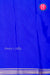 Pure Mysore Crepe Silk Saree -Royalblue-PF46924