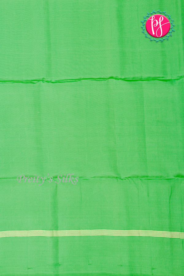 Kanchipuram Soft Silk Saree-Royalblue And Parrotgreen-PA35021