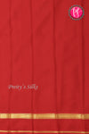 Pure Mysore Crepe Silk Saree-Red-PA21800