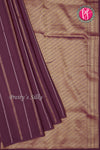 Pure Mysore Crepe Silk Saree Borderless -PA09550