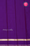 Pure Mysore Crepe Silk Saree-Purple-PA21800