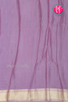 PURE KADDI BANARASI GEORGETTE SILK SAREE-Pastellavender-PA23868