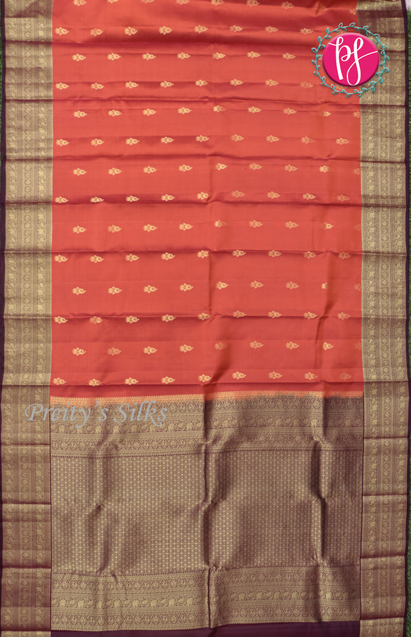 Pure Kanchipuram Silk Saree-PF47887