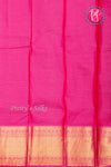 Pure Kanchipuram Silk Saree-Green And Pink-PA23602