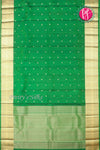 Pure Kanchipuram Silk Saree-Parrot Green-PA17553