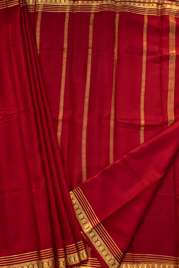 Day 3 Pure Mysore Crepe Silk Saree-PA03100