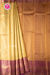 Semi Kanchipuram Silk Saree-Lightgreen And Pink-PA57094