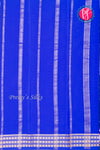 Pure Mysore Crepe Silk Saree-Royalblue-PA19578